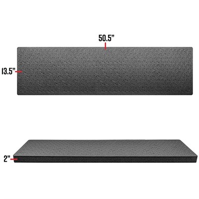 RAGAR CROSSLINK FOAM INSERT 50.5”X13.5” FOR HARD RIFLE CASE