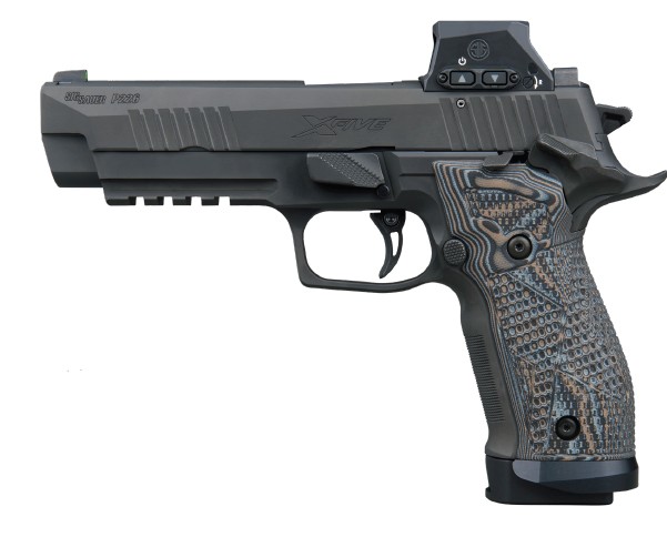 P226 XFIVE EXT 9mm 5″ 5″ Romeo-X Blk/Gry 3/20