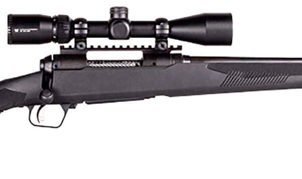 Savage Arms 57313 110 Apex Hunter XP 30-06 Springfield 4+1 22″, Matte Black Metal, Synthetic Stock, Vortex Crossfire II 3-9x40mm Scope