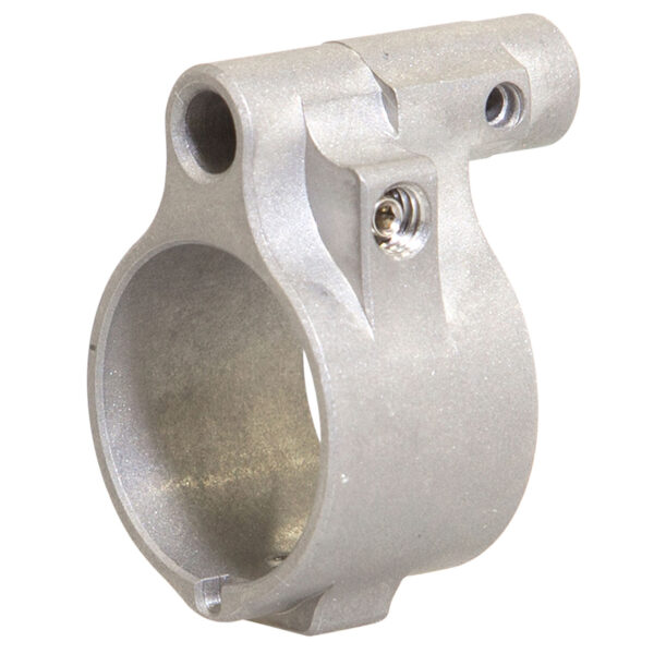 Q LLC GBADJ Gas Block Gas Block Adjustable .750″ Silver Steel
