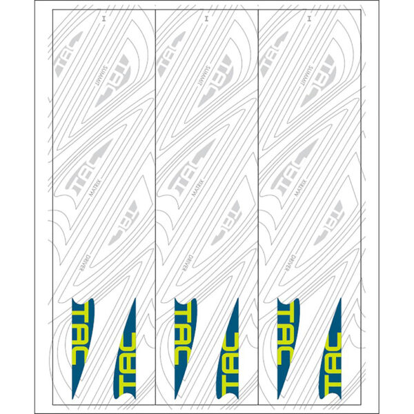 TAC Vanes Arrow Specific Wraps White Size I 5.5 13 pk.