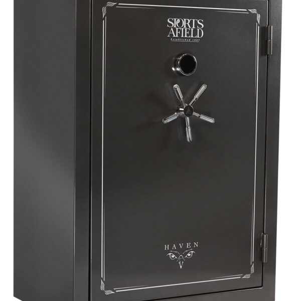 Sports Afield SECSA5942HX Haven  Electronic Keypad/Key Entry Dark Gray Metallic Steel Holds 48 + 8 59″ H x 42″ W x 26″ D Fireproof- Yes