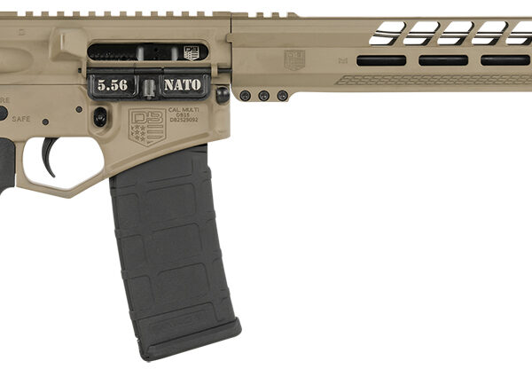 Diamondback DB1731K061 DB15  5.56x45mm NATO 16″ 30+1 Flat Dark Earth Adjustable Magpul CTR Stock Black Magpul MOE K2 Grip with Black Gold Lower