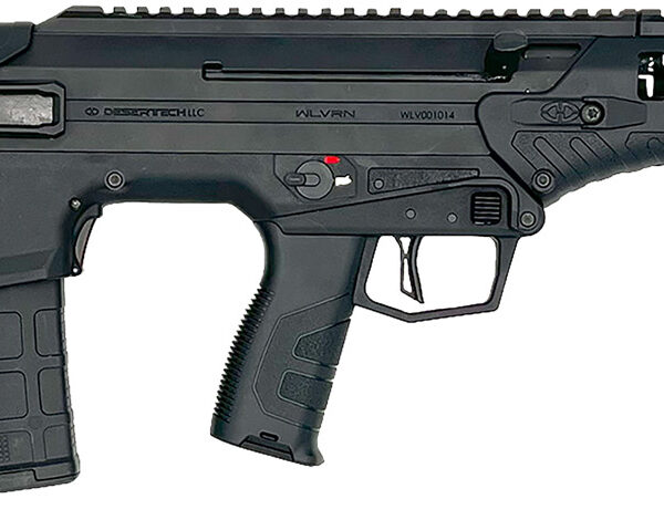 Desert Tech WLVRFB1630B WLVRN 223 Rem/5.56 NATO 20+1 16″ Black Steel Threaded Barrel, Black Anodized Picatinny Rail Aluminum Receiver, M-LOK Handguard, Black Polymer Chassis, Ambidextrous
