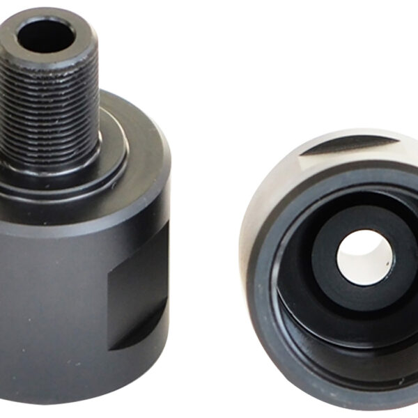 Griffin Armament 24MM1228A Suppressor Mount Thread Adapter 1/2″x28 Melonite QPQ Black
