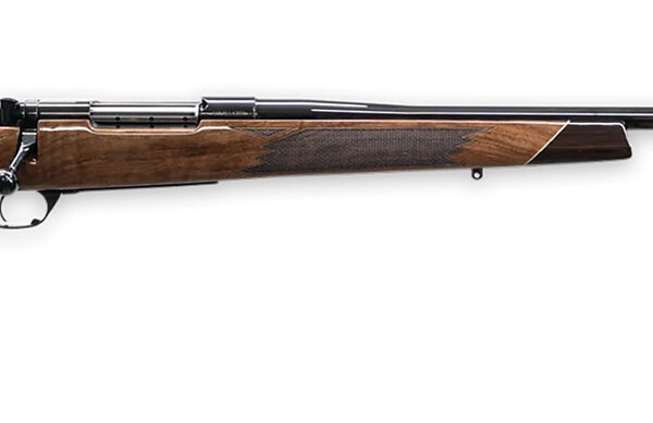 Weatherby MDX01N65CMR2O Mark V Deluxe Full Size 6.5 Creedmoor 4+1 22″ High Gloss Fluted Barrel, High Gloss Blued Steel Drilled & Tapped Receiver, Gloss Walnut Monte Carlo Stock, Right Hand