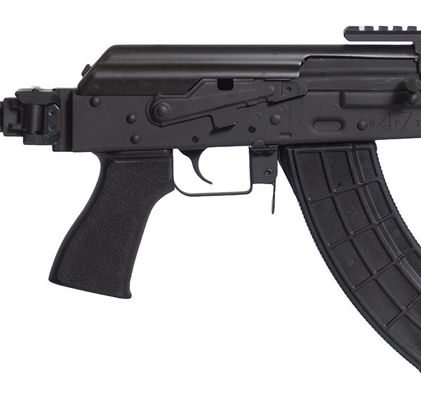 Century Arms HG8007N Draco Tactical 7.62x39mm 30+1 7.50″ Black Barrel w/Linear Compensator, M-LOK Handguard, Black Receiver w/Picatinny Rail, Black SB Bi-Folding Pistol Brace