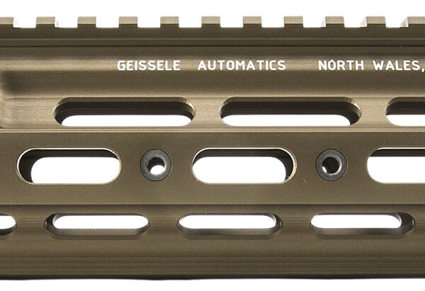 Geissele Automatics 05190S Super Modular Rail HK DDC Aluminum 10.50″ Long