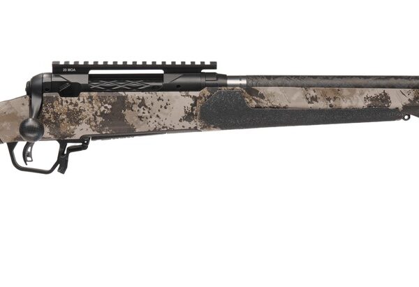 Savage Arms 32734 110 UltraLite Pro Full Size 6.5 PRC 3+1 20″ Carbon Fiber Barrel, Savage Western Camo Accufit V2 Synthetic Stock, Right Hand