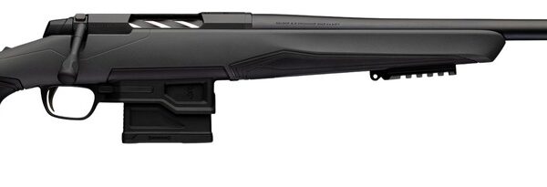 Browning 036130229 X-Bolt 2 Hunter LR 300 Win Mag 5+1 26″ Matte Blued Threaded Barrel & Steel Drilled & Tapped Receiver, Matte Black Adj Vari-Tech Synthetic Stock, Right Hand