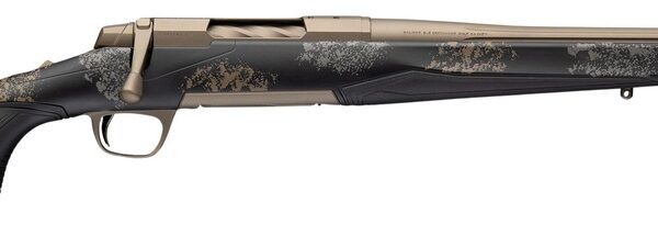 Browning 036143218 X-Bolt 2 Speed SPR Full Size 308 Win 4+1 18″ Burnt Bronze Cerakote Fluted Threaded Barrel, Burnt Bronze Cerakote Steel Drilled & Tapped Receiver, Bronze/Gray Camo Adj Vari-Tech Synt