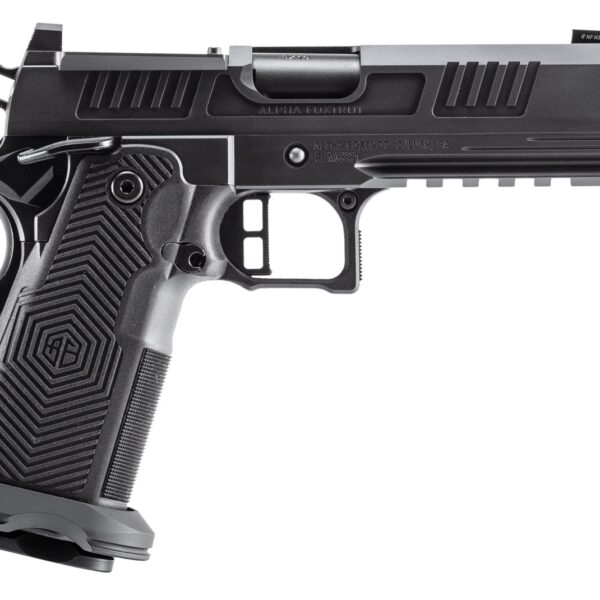 Alpha Foxtrot AA39X4CIG-XDBK13 AF1911 Romulus 45 ACP 13+1 4.25″ Black DLC Stainless Steel Threaded Compensated Barrel, Optic Ready/Serrated Slide & Frame w/Beavertail & Picatinny Rail, RMR/RMSc Footpr