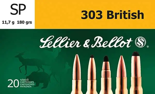 SELLIER & BELLOT 303BRITISH 180GR 20RD BOX 20 BOXES PER CASE