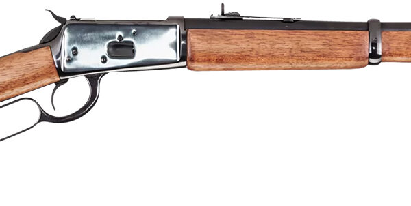 Rossi 920442013 R92  Carbine 44 Rem Mag 10+1 20″ Polished Black Oxide Steel Barrel & Receiver, Hardwood Fixed Stock, Right Hand