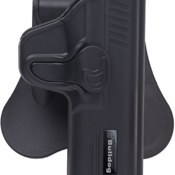 Bulldog RRG21 Rapid Release OWB Black Polymer Paddle Fits Glock 21 Right Hand