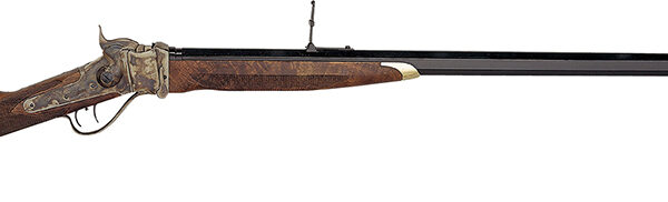 Taylors & Company 210148 1874 Sharps Down Under Sport 45-70 Gov Caliber with 1rd Capacity, 34″ Blued Barrel, Color Case Hardened Metal Finish & American Walnut Stock Right Hand (Full Size)