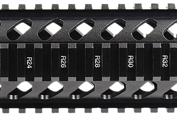 Aim Sports MT061 AR Handguard  10″ Mid-Length Style Made of Aluminum with Black Anodized Finish & Quad Rail
