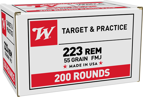 WINCHESTER USA 223 REM 55GR – FMJ 800RD CASE LOT