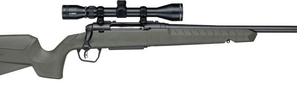 SAVAGE AXIS 2 XP 6.5CM 20″ – THREADED W/3-9X40 BLACK/GREEN