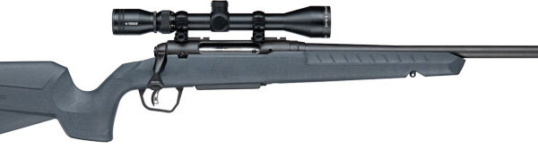 SAVAGE AXIS 2 XP 22-250 20″ – THREADED W/3-9X40 BLACK/GREY