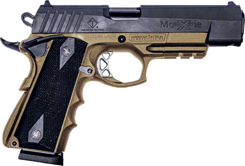 ATI HGA FXH-45 HYBRID 45ACP – 5″ FS 8RD BLK/FDE MOXIE