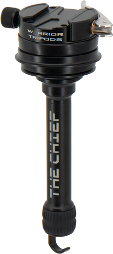 WARRIOR TRIPODS THE CHIEF – LEVELING BASE 75MM 6″ STEM