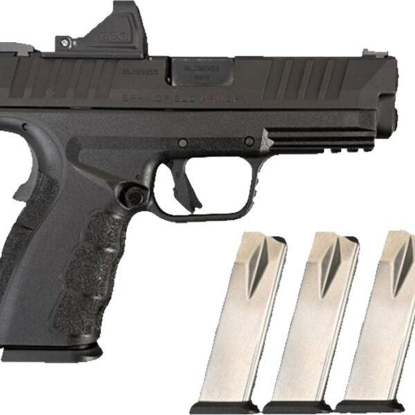 SPRINGFIELD XD MOD.4 OSP 9MM – 4″ 16RD BLACK 4MAGS GEAR PAC