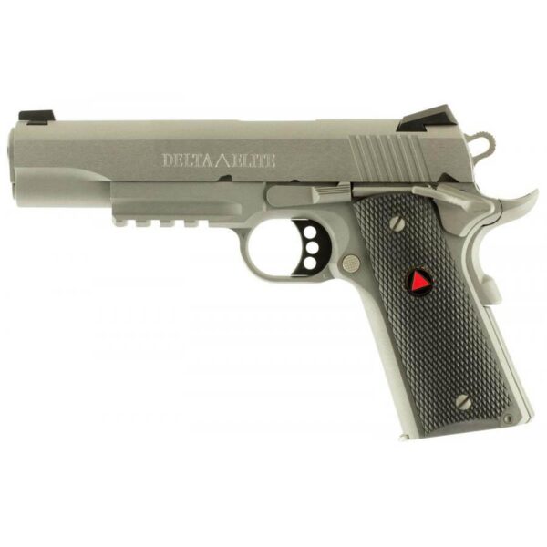 Colt Delta Elite Rail Handgun 10mm Auto 8rd Magazine 5″ Barrel Stainless Finish