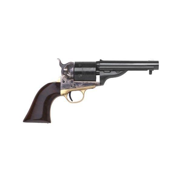 Cimarron FAC 1872 Open Top Navy Grips Handgun .38 Spl 6rd Capacity 7.5” Barrel Color Case Hardened Walnut Frames