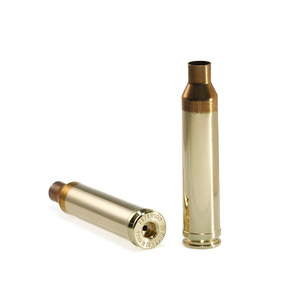 Peterson Unprimed Rifle Brass 7mm Rem Mag Long - 50/ct