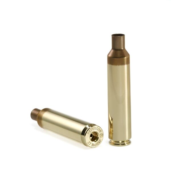 Peterson Unprimed Rifle Brass 27 Nosler – 50/ct