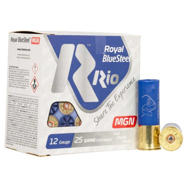 Rio Royal BlueSteel Magnum High Velocity 12ga 3″ 1-1/5oz #5 25rds