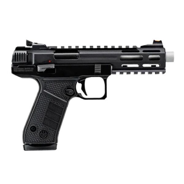 Beretta B22 Jaguar SAO Handgun .22 LR 10rd Magazines(2) 5.25″ Threaded Tact Metal Barrel Black Frame