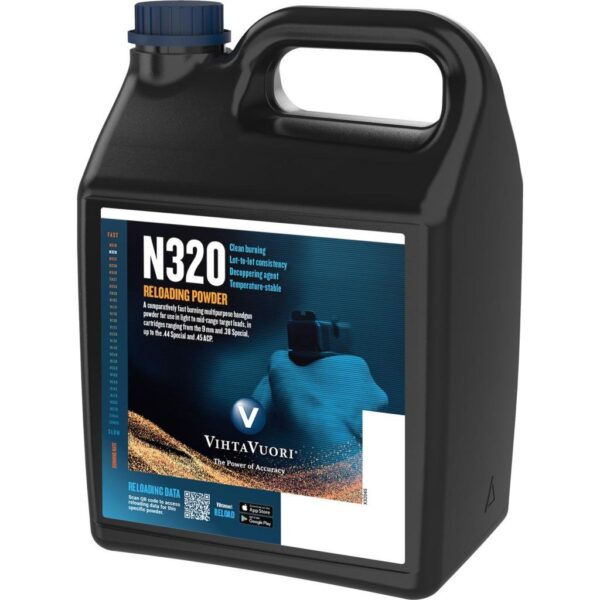 Vihtavuori N320 Handgun Powder – 4lbs
