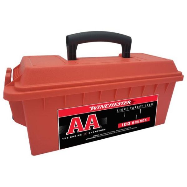 Winchester AA Light Target Shotshells 12 ga 2-3/4″ 1-1/8 oz #8 100/ct(Ammo Can)