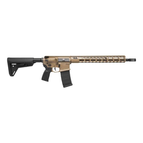 Sig Sauer SIGM400 SDI X Rifle 5.56mm 30rd Magazine(1) 16′ Threaded Barrel M-LOK Handguard FDE Finish