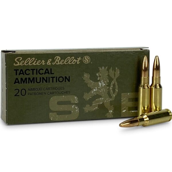 SELLIER & BELLOT 6.5 GRENDEL 124GR FMJ 20RD BOX 30 BOXES PER CASE