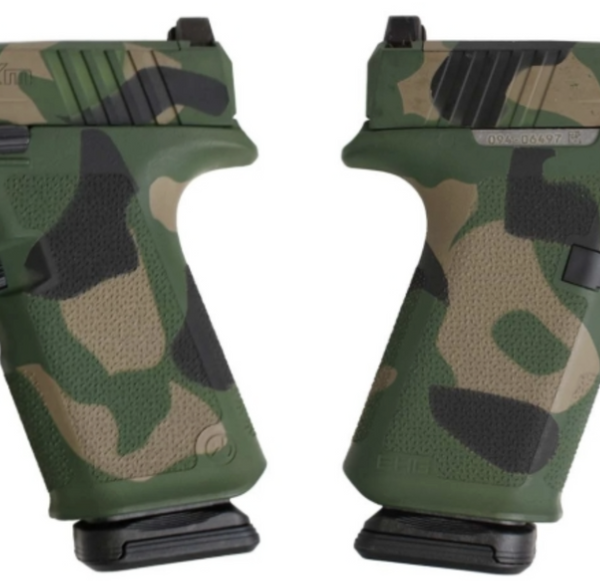 RUGER RXM 9MM PISTOL 4″ BBL M81 CAMO, MAGPUL EHG, O.R. 2-15RD MAGS – ORION EXCLUSIVE