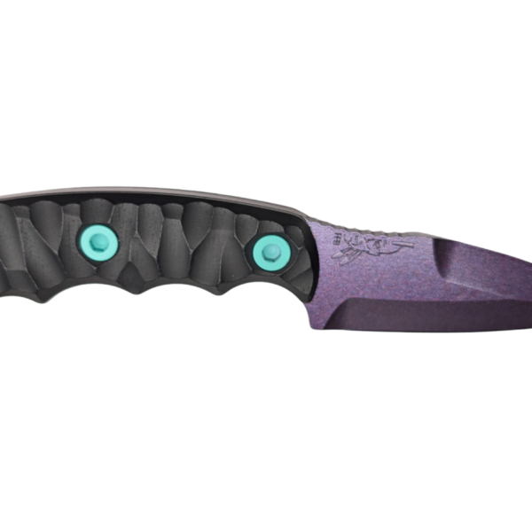 HALF FACE BLADES HUMINT COSMIC 3″ BLADE, 8″OA, CPM S45VN STEEL, MICARTA GRIP