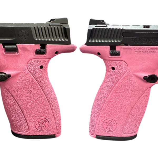 SMITH & WESSON PC BODYGUARD 2.0 CARRY COMP PINK FRAME 380ACP PISTOL 3.1″ M.S 1-10RD, 1-12RD MAG