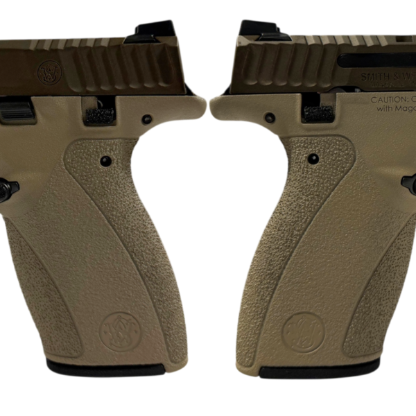 SMITH & WESSON BODYGUARD 2.0 MS 380ACP 2.75″ TWO TONE TAN 1-10RD 1-12RD