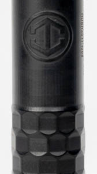 HUSH-POINT 30 SUPPRESSOR .30 CAL TITANIUM FLOW-THRU, DT/HUB, 1/2X28 & 5/8X24 CAPS INCLUDED