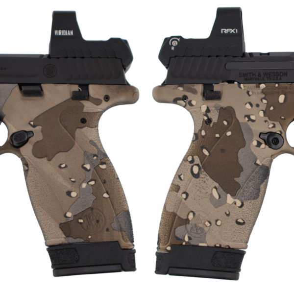 SMITH & WESSON BODYGUARD 2.0 CHOCOLATE CHIP M.S. W/ RFX1 OPTIC 380ACP PISTOL 2.75″ 1-10RD 1-12RD