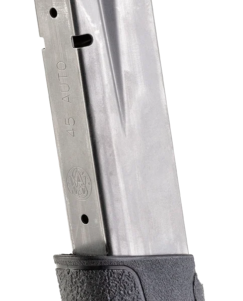 S&W M&P45 MAGAZINE 45 ACP, 14 RD BLK BS PLATE