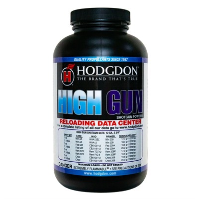 HIGH GUN 1LB SMOKELESS SHOTSHELL POWDER