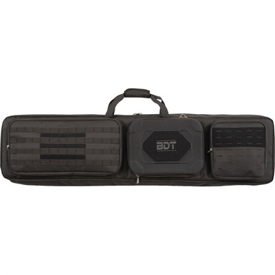 48” DOUBLE SUPPRESSOR TACTICAL RIFLE CASE BLACK