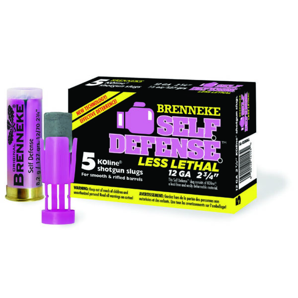 Brenneke Self Defense Less Lethal Sabot Lead-Free 12 ga. 2 3/4 in. 1/3 oz. 5 rd.