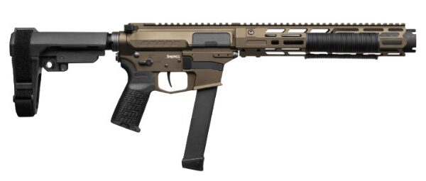 Zeroed Banshee MkGs 9mm 6.5″ TB Brnz 33rdGlk