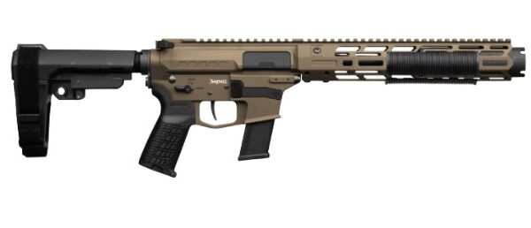 Zeroed Banshee MkG 45ACP 6.5″ Brnz 13rdGlk