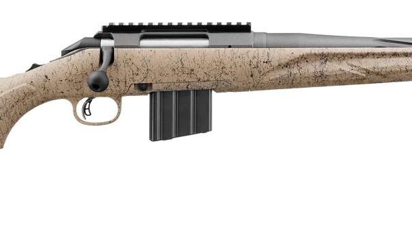 RUGER AMERICAN G2 RANCH 6MM ARC 16.1″ SPIRAL FLTD T.B. FDE SPLTR 10RD